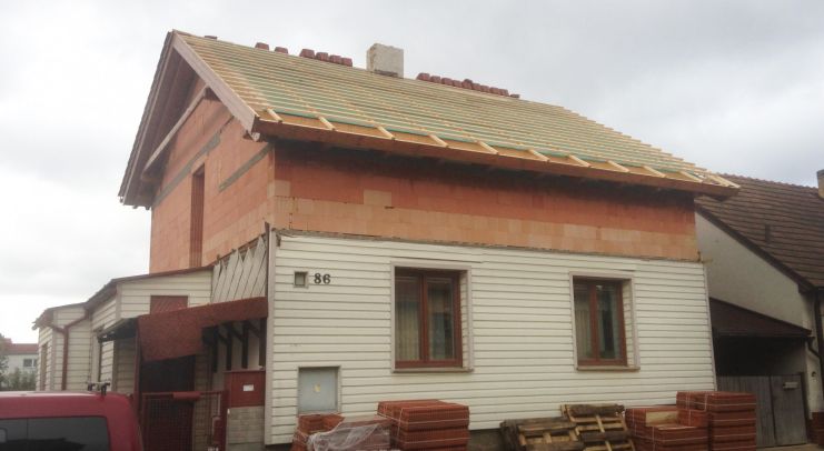 Rekonstrukce rodinného domu Dačice